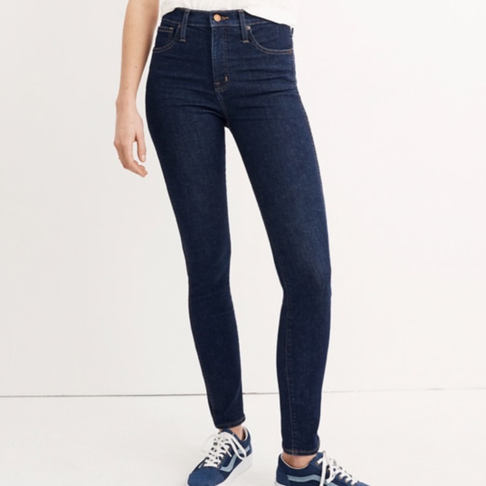 Madewell 10” high rise skinny in Lucille wash